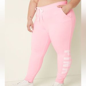PINK Victoria’s Secret Pink FLEECE JOGGERS medium